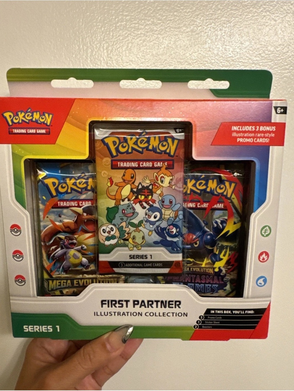 Pokemon First Partner Illustration Collection - Red, Green, Blue